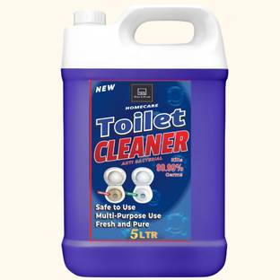 BLISS & BLUSH toilet cleaner 5L Iantibacterial remove 99.9% germs I Remove tough STAIIN Lavender Liquid Toilet Cleaner