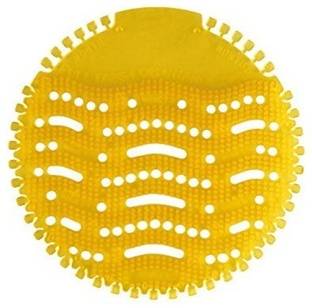 Agromech ROUND URINAL DISINFECTOR MAT SCREEN Lemon Mat Toilet Cleaner
