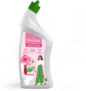 Kleenest Powerful Citric Acid Formula Rose Liquid Toilet Cleaner