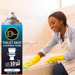 DURAZO Toilet Seat Cleaning Foam Multi-Purpose Toilet & Bathroom Cleaner 500 ML Original Spray Toilet Cleaner