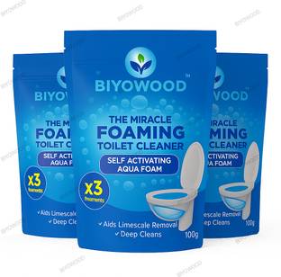 BIYOWOOD FOAMING TOILET CLEANER Powder Toilet Cleaner