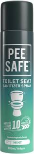 Pee Safe Toilet Seat Sanitizer Spray Washroom Pack - Mint Spray Toilet Cleaner