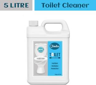 Qlendia Disinfectant Toilet Cleaner. Original- 5 L|Kills 99.9% Germs Lemon Liquid Toilet Cleaner