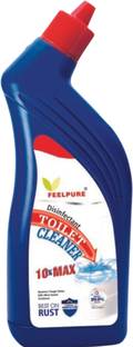 ODA FEELPURE Disinfectant Toilet Cleaner 10x Max | India's #1 Brand For Home, Office Lemon Liquid Toilet Cleaner