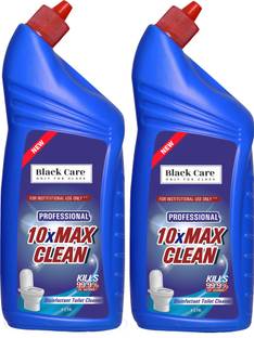 Black Care Toilet Cleaner 2 L | Kills 99.9% of Germs* with Sparkling Shine Original Liquid Toilet Cleaner