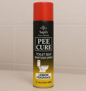 SAPI'S SapiS Pee Cure Publicwq Toilet Seat Sanitizer Spray Lemon Spray Toilet Cleaner