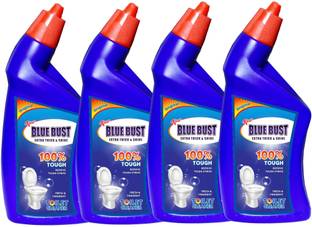 Blue bust Toilet cleaner with advance pro plus cleaning Formula for toilet bowl cleaning Regular Liquid Toilet Cleaner