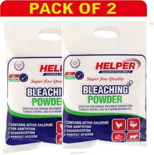 HELPER BLEACHING POWDER 1 KG -2PC PACK Powder Toilet Cleaner