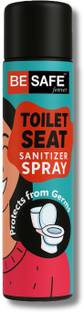 BE SAFE Forever Toilet Seat Sanitizer Spray, Reduces the Risk of Infections, Germ Protection Mint Spray Toilet Cleaner