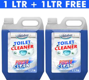 NISHCHAY Toilet Cleaner Liquid,Toilet Bowl Cleaner,Toilet & Bathroom Deodorizer Liquid Original Liquid Toilet Cleaner