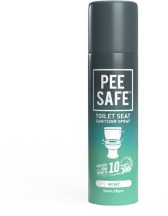 Pee Safe Toilet Seat Sanitizer Spray Mint Spray Toilet Cleaner
