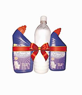 frshflush Fresh FLush Buy toilet cleaner get floor cleaner free Liquid Toilet Cleaner
