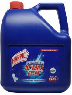 Harpic Disinfectant Toilet Cleaner Liquid, Original - 5 L | Cleaner (Pack of 1) Original Liquid Toilet Cleaner
