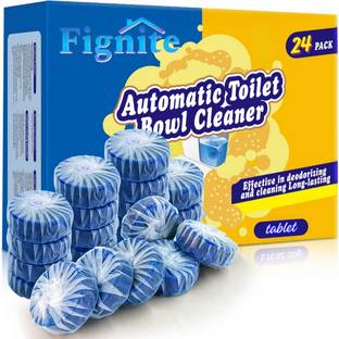Fignite Automatic toilet bowl cleaners with a fresh scent to deodorize and descal. Original Rim Block