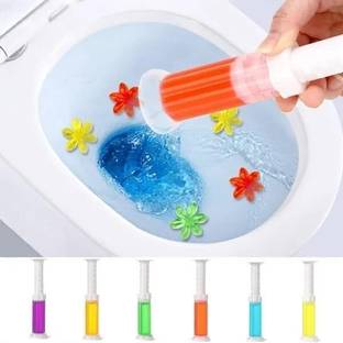 NCRY Toilet Cleaner-Bathroom Cleaner-Toilet Refills-Flower Toilet Gel Stamp Fresh