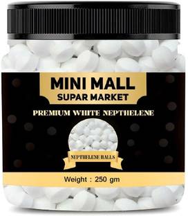 MINIMALL SUPER MARKET White Phenyl Goli for Clothes/White Napthalene Balls Jar Regular Block Toilet Cleaner