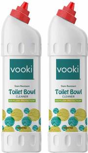 vooki Resistant Bowl 100 Flush Protection Regular Liquid Toilet Cleaner