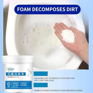 HVG TRADERS Oxygen Toilet Bubbles Powder Powerful Pipe Dredging Agent,Cleans Stubborn Dirt Powder Toilet Cleaner
