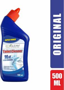 EcoGleam Disinfectant Toilet Cleaner Liquid | 10X Tough Stain & Yellowish Remover Regular Liquid Toilet Cleaner