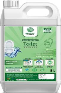 GROVANTI ORGANIC Disinfectant Toilet Cleaner Liquid, Original - 5 L Regular Liquid Toilet Cleaner