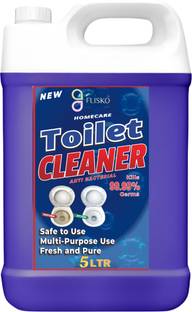 FLISKO Toilet Cleaner Liquid Fresh Advanced Disinfectant Toilet Cleaner Liquid Toilet Cleaner