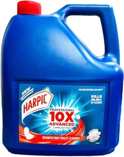 Harpic Disinfectant Toilet Cleaner Liquid, Original - 5 L | Cleaner (Pack of 1) Original Liquid Toilet Cleaner