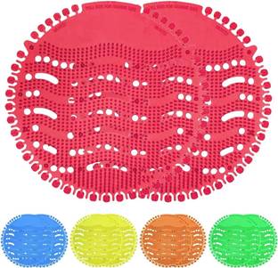 YUVORA Urinal Screen Fresh Scented Anti-Splash Toilet Mat Bathroom Deodorizer Regular Mat Toilet Cleaner