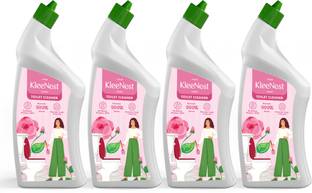 Kleenest Powerful Citric Acid Formula Rose Liquid Toilet Cleaner