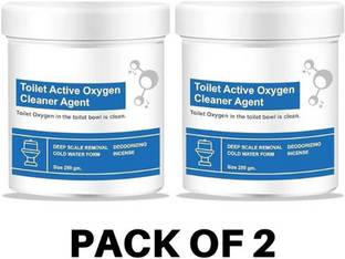 CITYCART Toilet Active Clean Powder Oxygen Cleaner Agent Purpose Cleaning Toilet Powder Regular Powder Toilet Cleaner