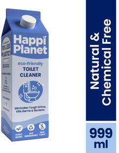 Happi Planet Natural Disinfectant Toilet Cleaner, Eliminates Tough Grime & Germs | Organic Citrus Liquid Toilet Cleaner