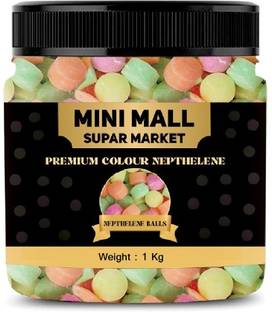 MINIMALL SUPER MARKET Phenyl Goli for Clothes/Phynile goli/Moth Balls/Napthalene Balls Jar Regular Block Toilet Cleaner