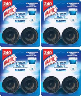 Harpic Flushmatic In-Cistern Ocean Block Toilet Cleaner