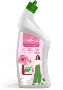 Kleenest Powerful Citric Acid Formula Rose Liquid Toilet Cleaner