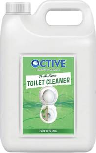 OCTIVE Fresh Lime Toilet Cleaner with 5X More Power | Concentrated | 5 Litre Lemon Liquid Toilet Cleaner