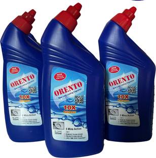 Orento Toilet Cleaner 500ml 3 Pack ComboDisinfectant Original Liquid Regular Liquid Toilet Cleaner