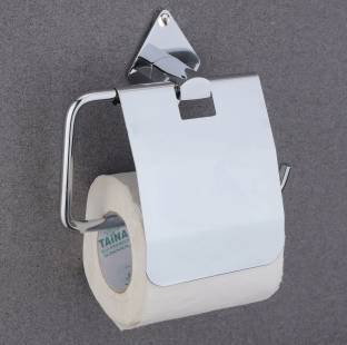 GLOXY Stainless Steel Toilet Paper Holder Wall Mounted Tissue Roll Dispenser Stainless Steel Toilet Paper Holder