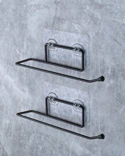 Moxstar (2 Pcs) Toilet Paper Holder, Bathroom Toilet Paper Roll Holder, Tissue Hanger Iron Toilet Paper Holder