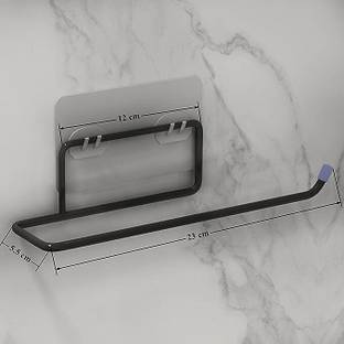 kitchwell Self Adhesive GI Steel Toilet Paper Stand/Tissue roll Hanger Iron Toilet Paper Holder