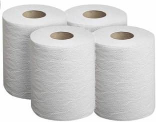 Six Fox Toilet Tissue Rolls with 100% Natural Tissue Toilet Paper Roll