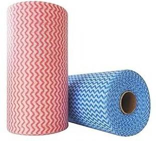 NATHI Kitchen Tissue Roll Reusable and Washable Multi Colors Tissue Paper For Cleaning Toilet Paper Roll