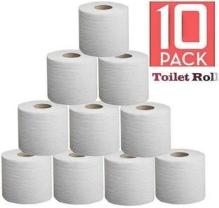 PEARSILK Soft Toilet Tissue Paper Rolls 100% Natural Toilet Paper Roll