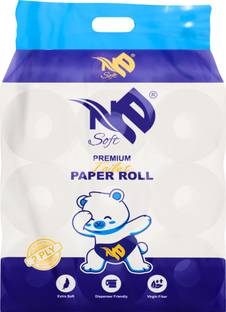 NE Soft 2 Ply Ultra Soft 100% Virgin Toilet Paper (Pack of 9) Toilet Paper Roll