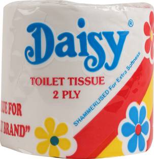 DAISY Toilet Roll 2 Ply Paper Roll Toilet Paper Roll