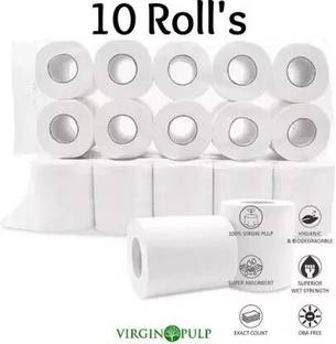 Bullcraft 2 Ply Toilet Roll Tissue Roll Family Toilet Paper Roll