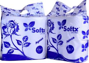 softx Apnea Extra Soft Toilet Roll 8x250 2 Ply Sheets Per Roll. Toilet Paper Roll