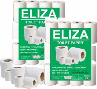 Eliza Hygienic Value Plus Toilet Paper Roll | 3 Ply Soft Toilet Paper Roll Pack of 12 Toilet Paper Roll