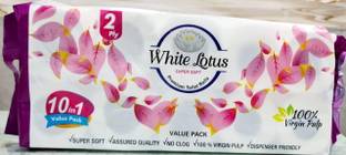 MAKEUPBEE White Lotus Toilet Roll Toilet Paper Roll