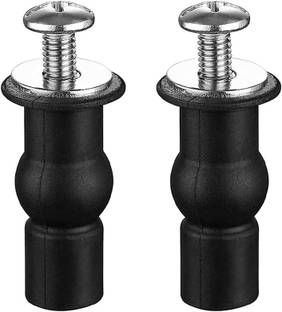 VicTac Toilet Seat Hinges Screws Toilet Seat Fixings Repair Kits Expanding Rubber Top Custom Fit Toilet Seat Lid Lock