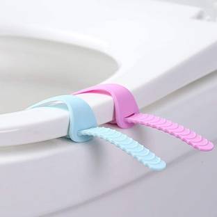 9Up Toilet Seat Lifter Self-Adhesive Toilet Seat Holder Avoid Direct Cover & Seat Custom Fit Toilet Seat Lid Lock