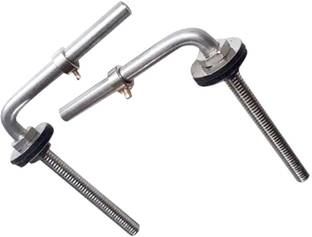KFRDRTH HIGH QUALITY L Type Toilet Seat Cover Hinge,SS Toilet Seat Cover Screw Hinges Custom Fit Toilet Seat Lid Lock